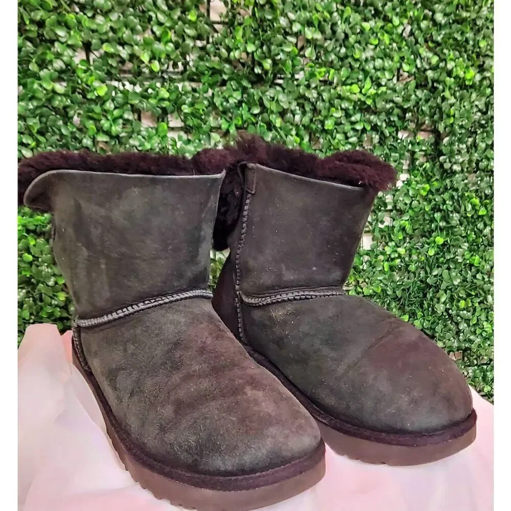 UGG black suede